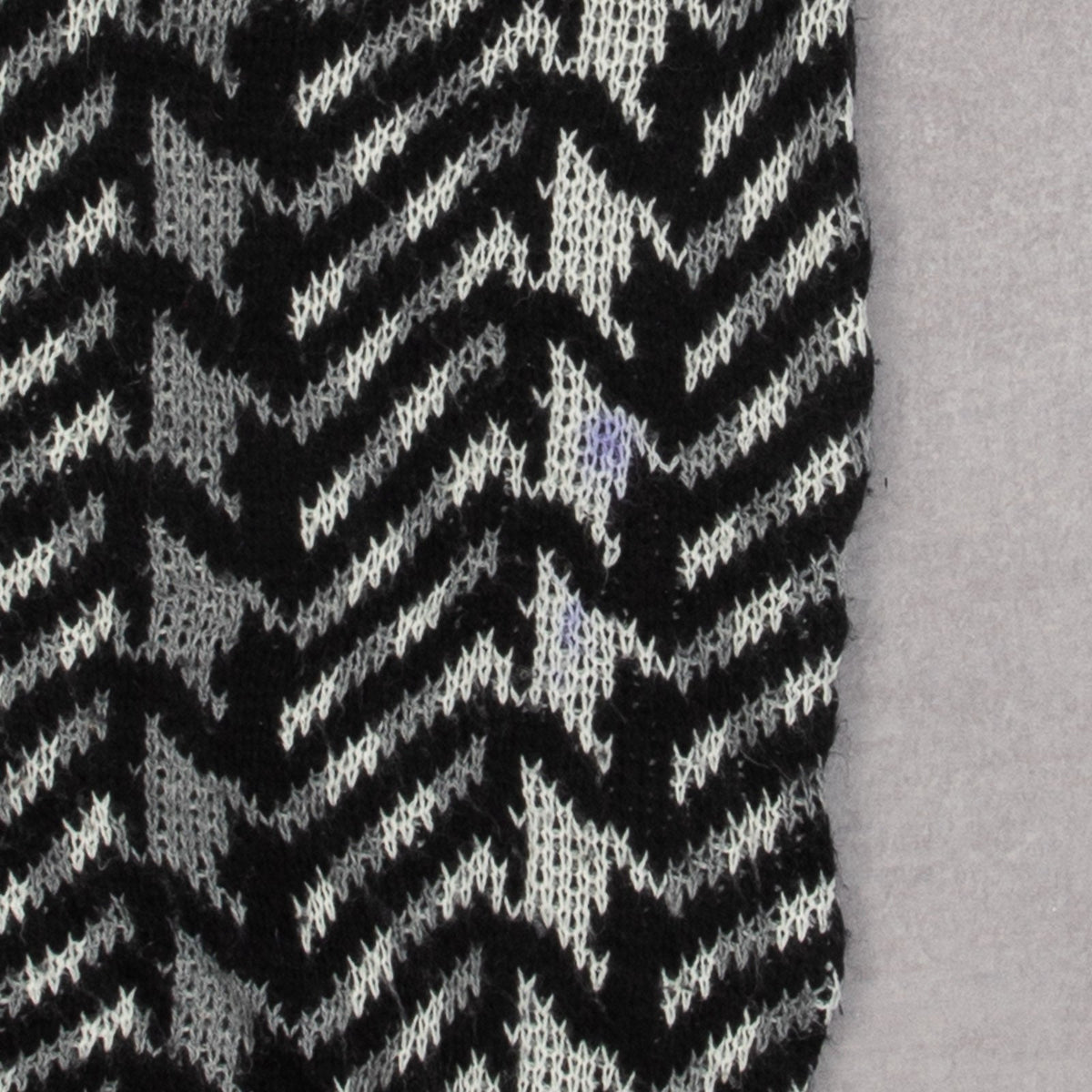 MEN'S VINTAGE 1990S PATTERNED KNITTED JUMPER - LARGE