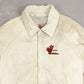 MEN'S VINTAGE 1980S CENTENNIALS LEATHER VARSITY JACKET - LARGE