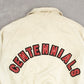 MEN'S VINTAGE 1980S CENTENNIALS LEATHER VARSITY JACKET - LARGE