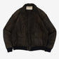 MEN'S VINTAGE 1980S G-2 LEATHER FLIGHT JACKET - LARGE