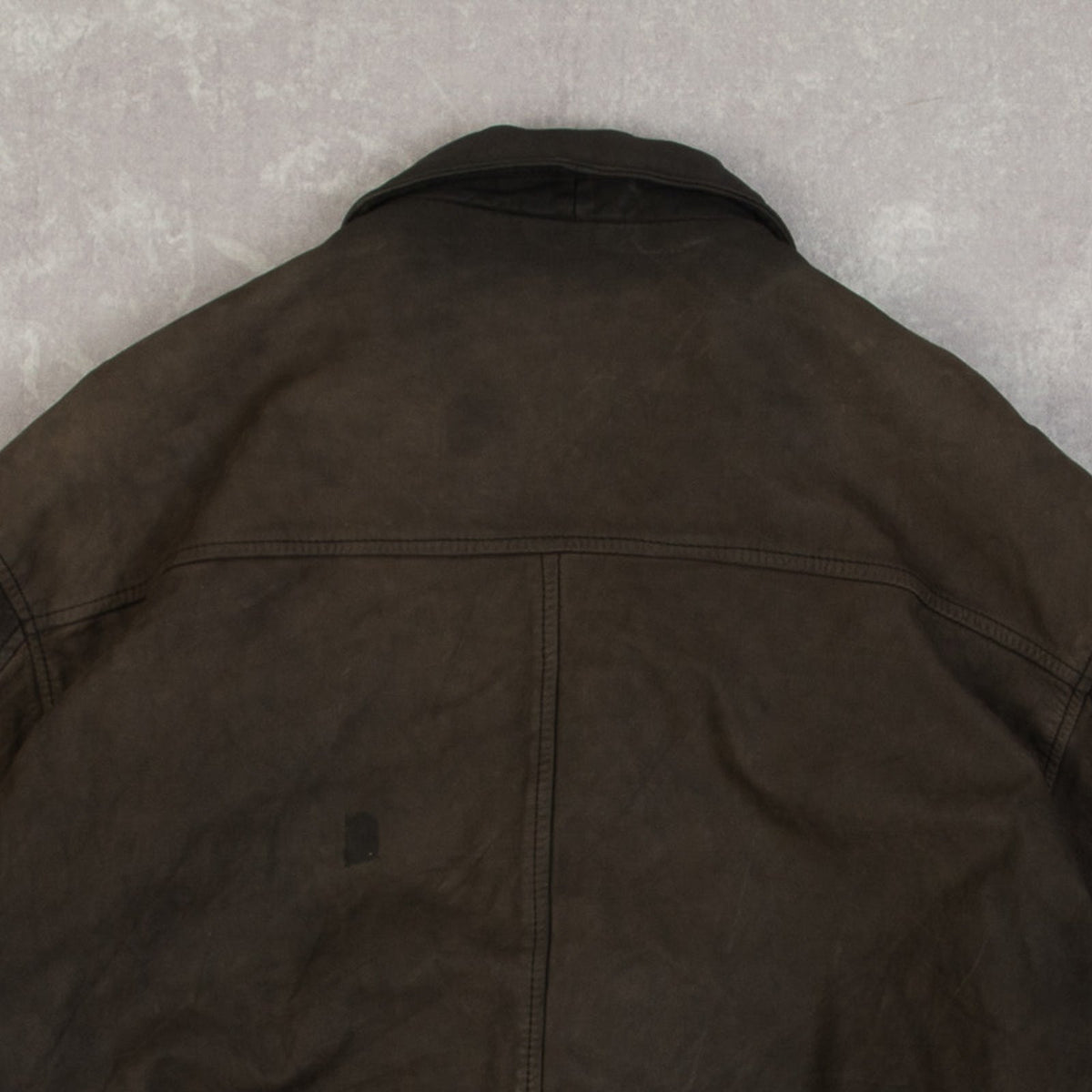 MEN'S VINTAGE 1980S G-2 LEATHER FLIGHT JACKET - LARGE