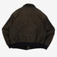 MEN'S VINTAGE 1980S G-2 LEATHER FLIGHT JACKET - LARGE