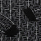 MEN'S VINTAGE 1990S PATTERNED KNITTED JUMPER - LARGE