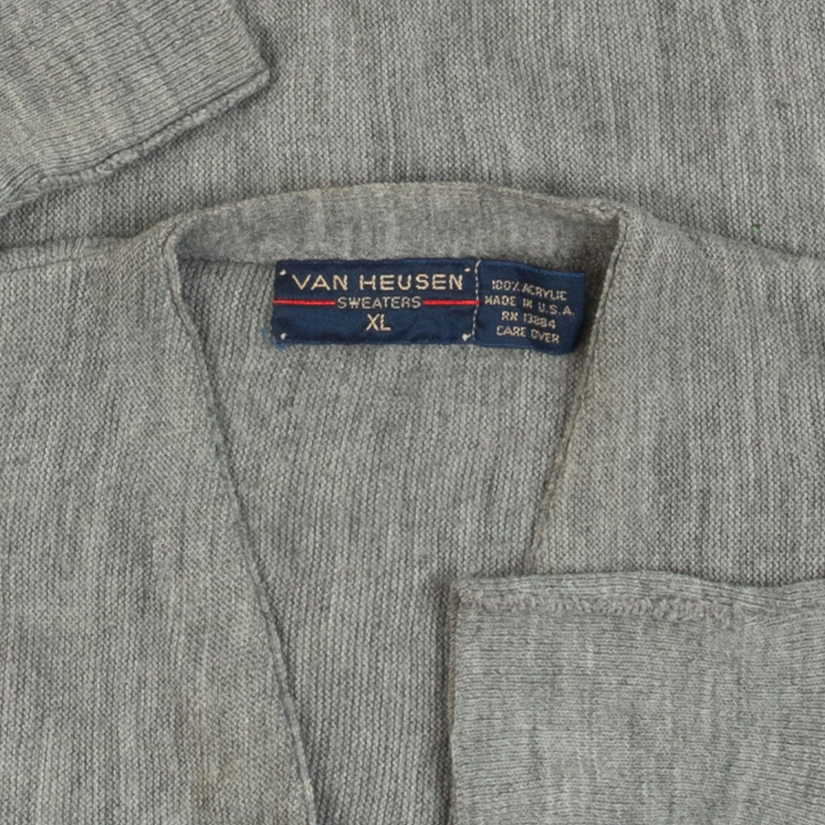 MEN'S VINTAGE 1990S KNITTED CARDIGAN - X-LARGE