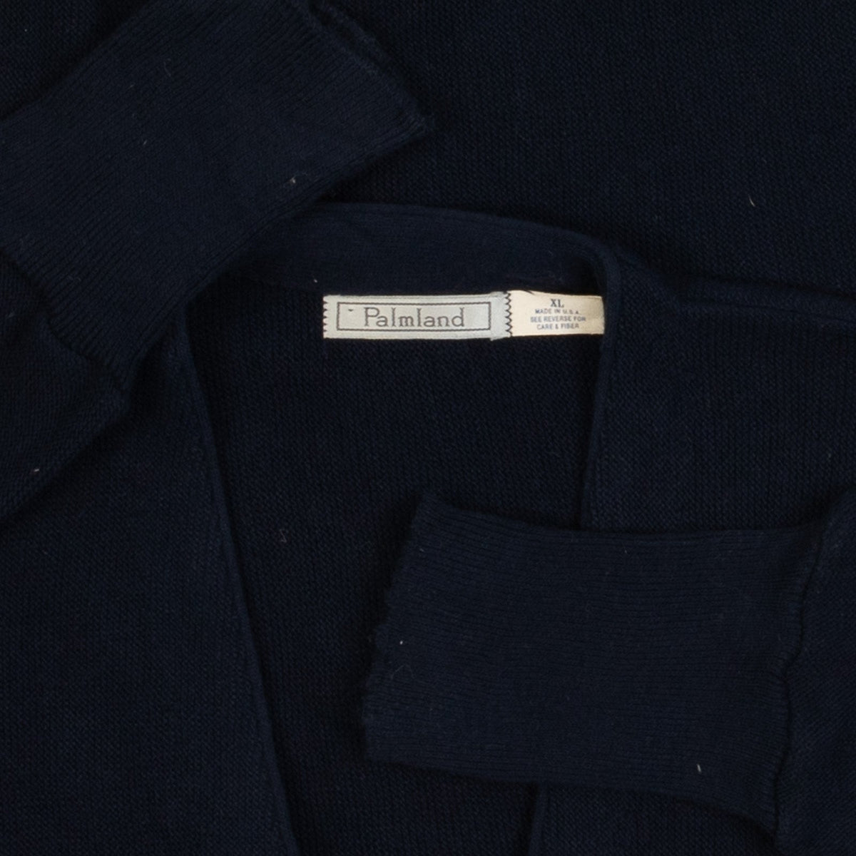 MEN'S VINTAGE 1980S KNITTED CARDIGAN - X-LARGE