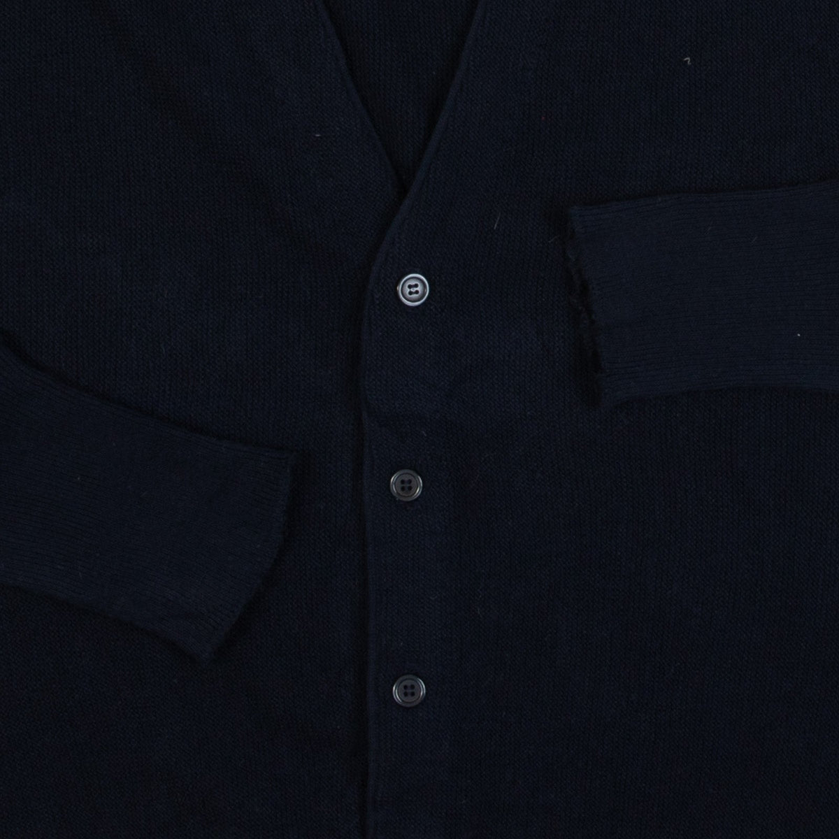 MEN'S VINTAGE 1980S KNITTED CARDIGAN - X-LARGE