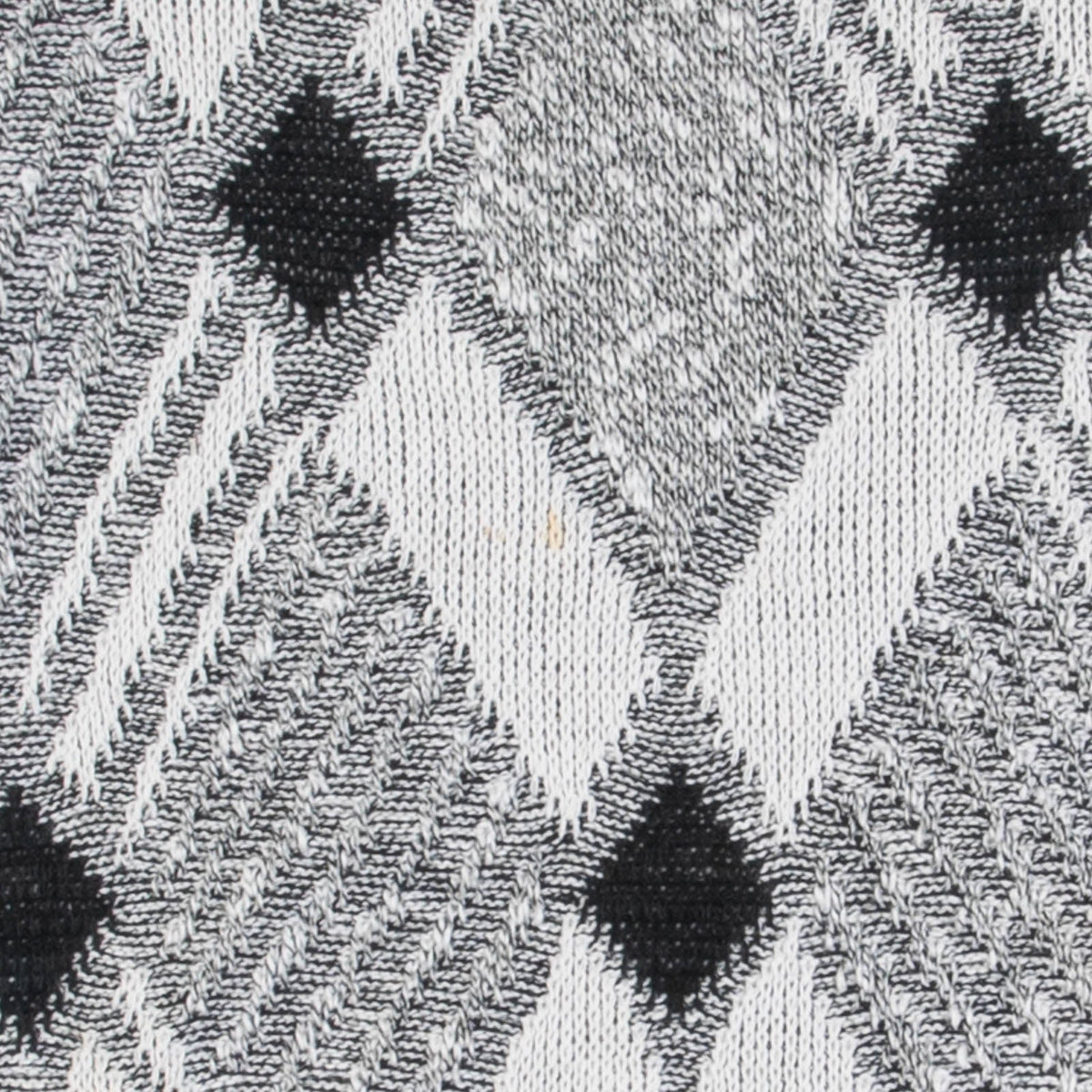 MEN'S VINTAGE 1980S STRUCTURED PATTERNED KNITTED JUMPER - X-LARGE