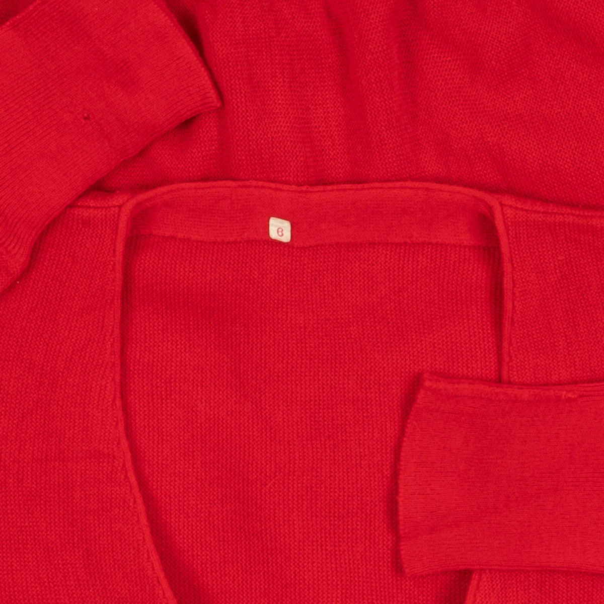 MEN'S VINTAGE 1980S KNITTED CARDIGAN - X-LARGE