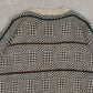 MEN'S VINTAGE 1980S PATTERNED KNITTED JUMPER - LARGE