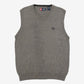 MEN'S VINTAGE CHAPS SWEATER VEST KNITTED JUMPER - MEDIUM
