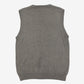 MEN'S VINTAGE CHAPS SWEATER VEST KNITTED JUMPER - MEDIUM