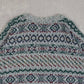 MEN'S VINTAGE 1990S PATTERNED KNITTED JUMPER - X-LARGE