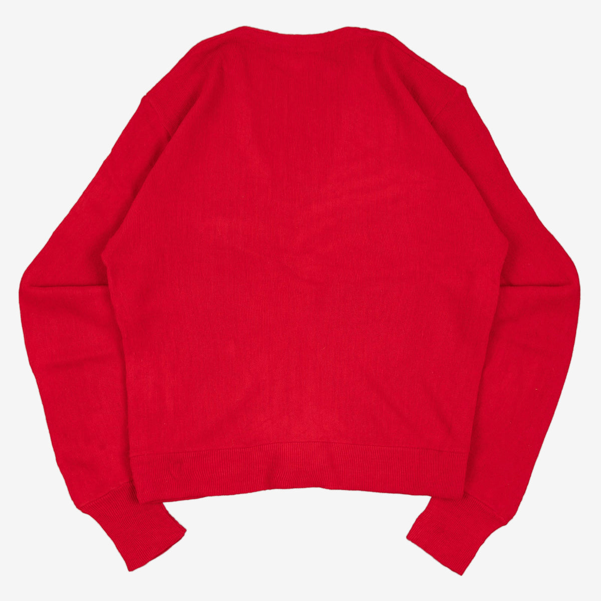 MEN'S VINTAGE 1990S IZOD KNITTED CARDIGAN - MEDIUM