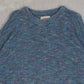 MEN'S VINTAGE 1980S STRUCTURED PATTERNED KNITTED JUMPER - MEDIUM