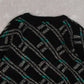 WOMEN'S VINTAGE 1980S PATTERNED KNITTED JUMPER - LARGE