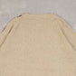 MEN'S VINTAGE 1980S STRUCTURED PATTERNED KNITTED JUMPER - X-LARGE