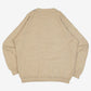 MEN'S VINTAGE 1980S STRUCTURED PATTERNED KNITTED JUMPER - X-LARGE