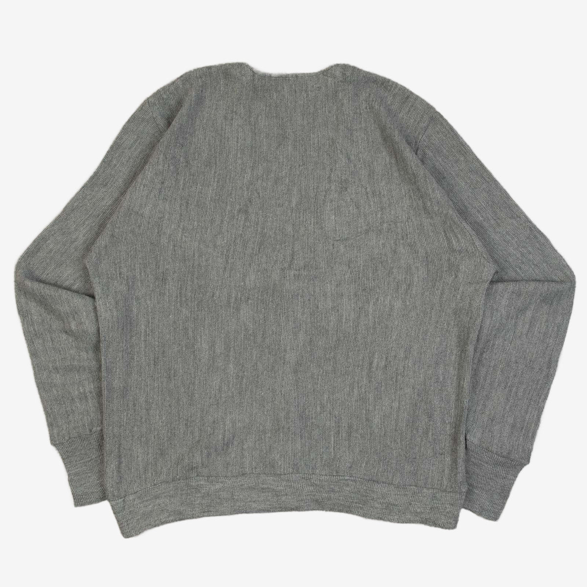 MEN'S VINTAGE 1990S IZOD KNITTED CARDIGAN - X-LARGE