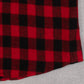 MEN'S VINTAGE 1980S WOOL CHECKED CPO SHIRT - LARGE