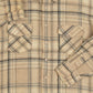 MEN'S VINTAGE 1980S WOOL CHECKED SHIRT - X-LARGE