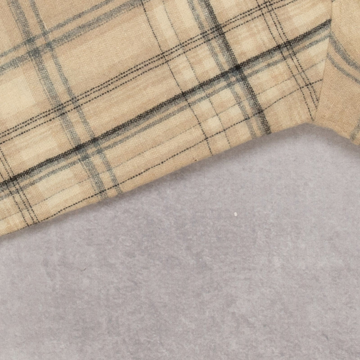 MEN'S VINTAGE 1980S WOOL CHECKED SHIRT - X-LARGE
