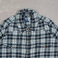 MEN'S VINTAGE 1990S CHECKED WESTERN SHIRT - XX-LARGE