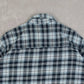 MEN'S VINTAGE 1990S CHECKED WESTERN SHIRT - XX-LARGE