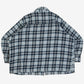 MEN'S VINTAGE 1990S CHECKED WESTERN SHIRT - XX-LARGE