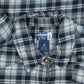 MEN'S VINTAGE 1990S CHECKED WESTERN SHIRT - XX-LARGE