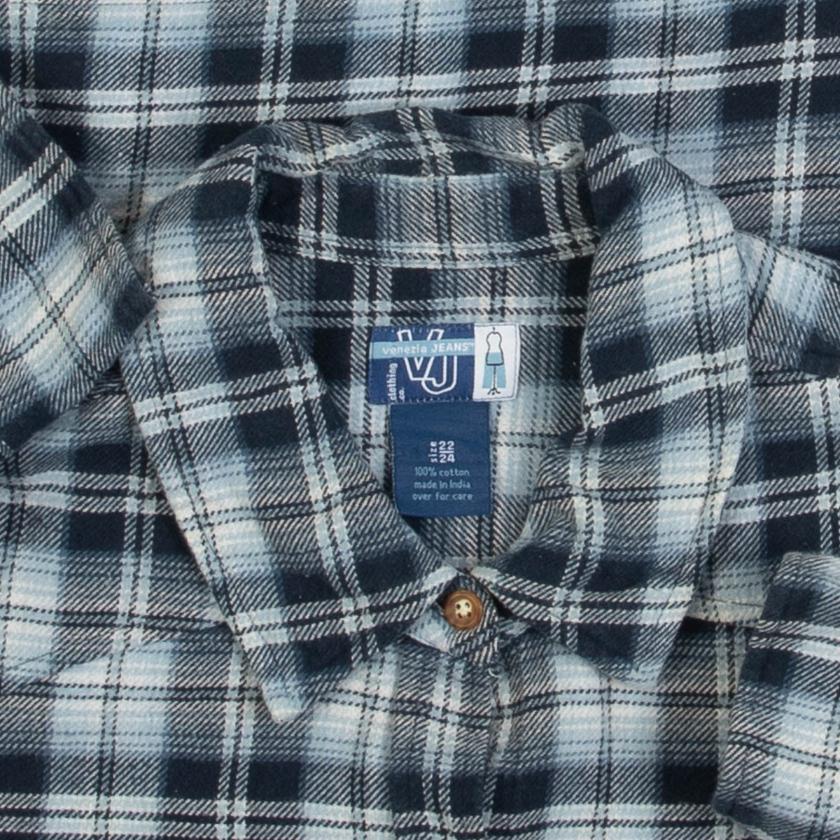 MEN'S VINTAGE 1990S CHECKED WESTERN SHIRT - XX-LARGE