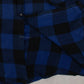 MEN'S VINTAGE 1980S CHECKED WOOL STYLE SHIRT - X-LARGE