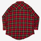 MEN'S VINTAGE 1990S CHECKED LONG SLEEVED SHIRT - XX-LARGE