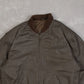 MEN'S VINTAGE 1980S LEATHER BOMBER JACKET - LARGE