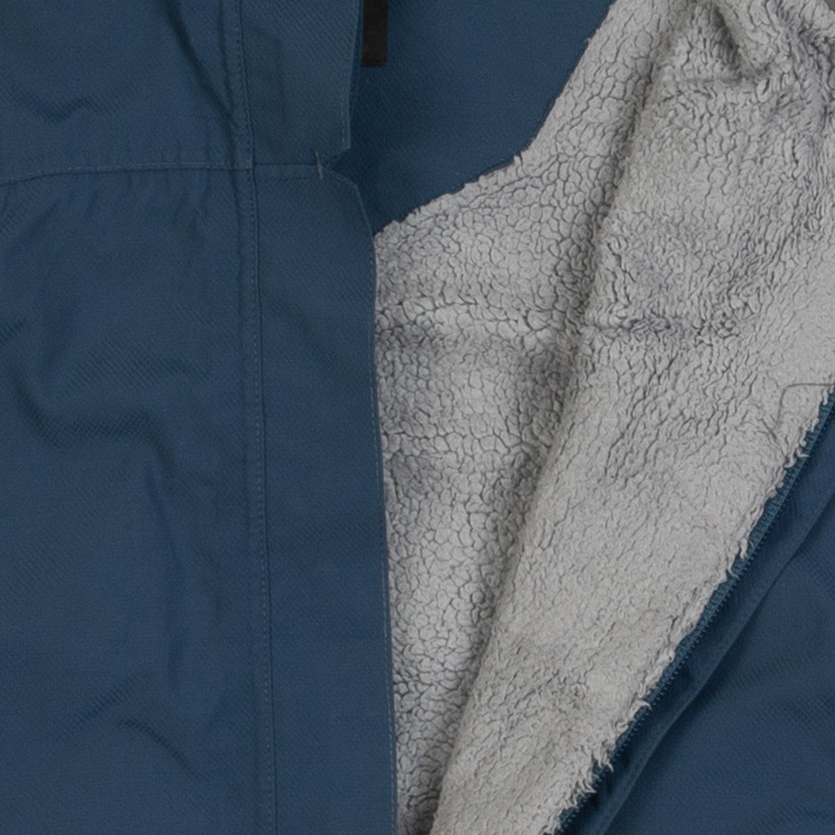 WOMEN'S VINTAGE 1990S FLEECE LINED HOODED WATERPROOF JACKET - SMALL