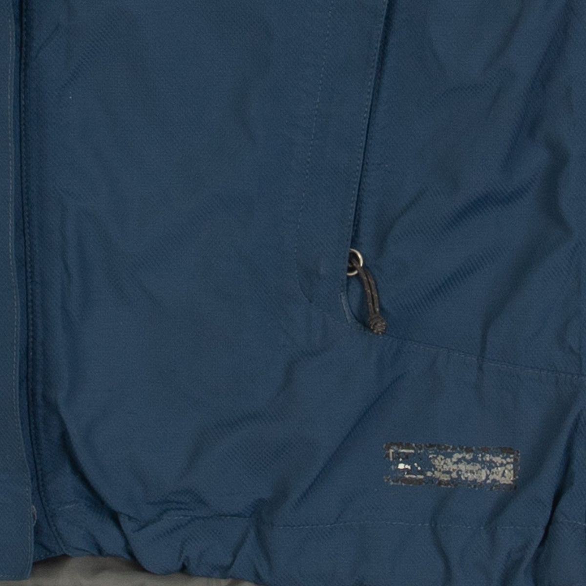 WOMEN'S VINTAGE 1990S FLEECE LINED HOODED WATERPROOF JACKET - SMALL