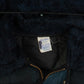 MEN'S VINTAGE 1980S HOODED SHERPA COLLARED PARKA JACKET - X-LARGE