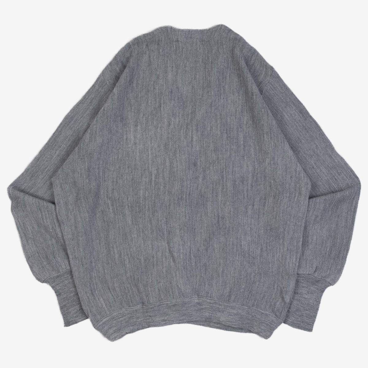 MEN'S VINTAGE 1980S IZOD KNITTED CARDIGAN - LARGE