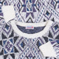 MEN'S VINTAGE 1980S STAR PATTERNED KNITTED JUMPER - LARGE