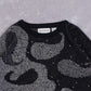 MEN'S VINTAGE 1990S PATTERNED KNITTED JUMPER - MEDIUM