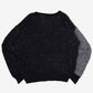 MEN'S VINTAGE 1990S PATTERNED KNITTED JUMPER - MEDIUM