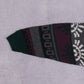 MEN'S VINTAGE 1980S PATTERNED KNITTED JUMPER - MEDIUM