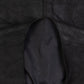 MEN'S VINTAGE 1990S LEATHER GILET VEST JACKET - X-LARGE