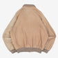 MEN'S VINTAGE 1980S LEATHER BOMBER JACKET - LARGE