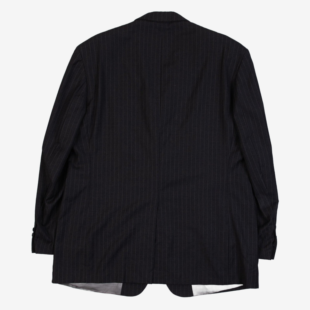 MEN'S VINTAGE NAUTICA PINSTRIPE BLAZER SUIT JACKET - LARGE