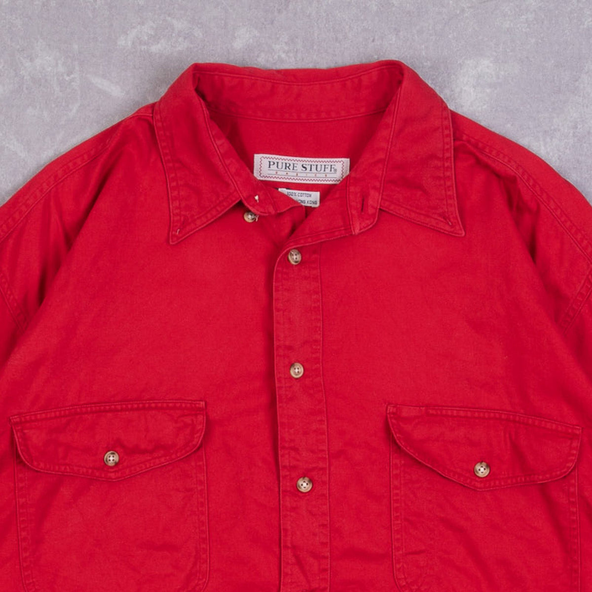 MEN'S VINTAGE 1990S LONG SLEEVE SHIRT - LARGE