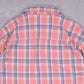 MEN'S VINTAGE 1990S LEE CHECKED LONG SLEEVE SHIRT - LARGE