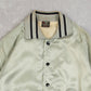 MEN'S VINTAGE 1990S VARSITY SATIN BOMBER JACKET - SMALL