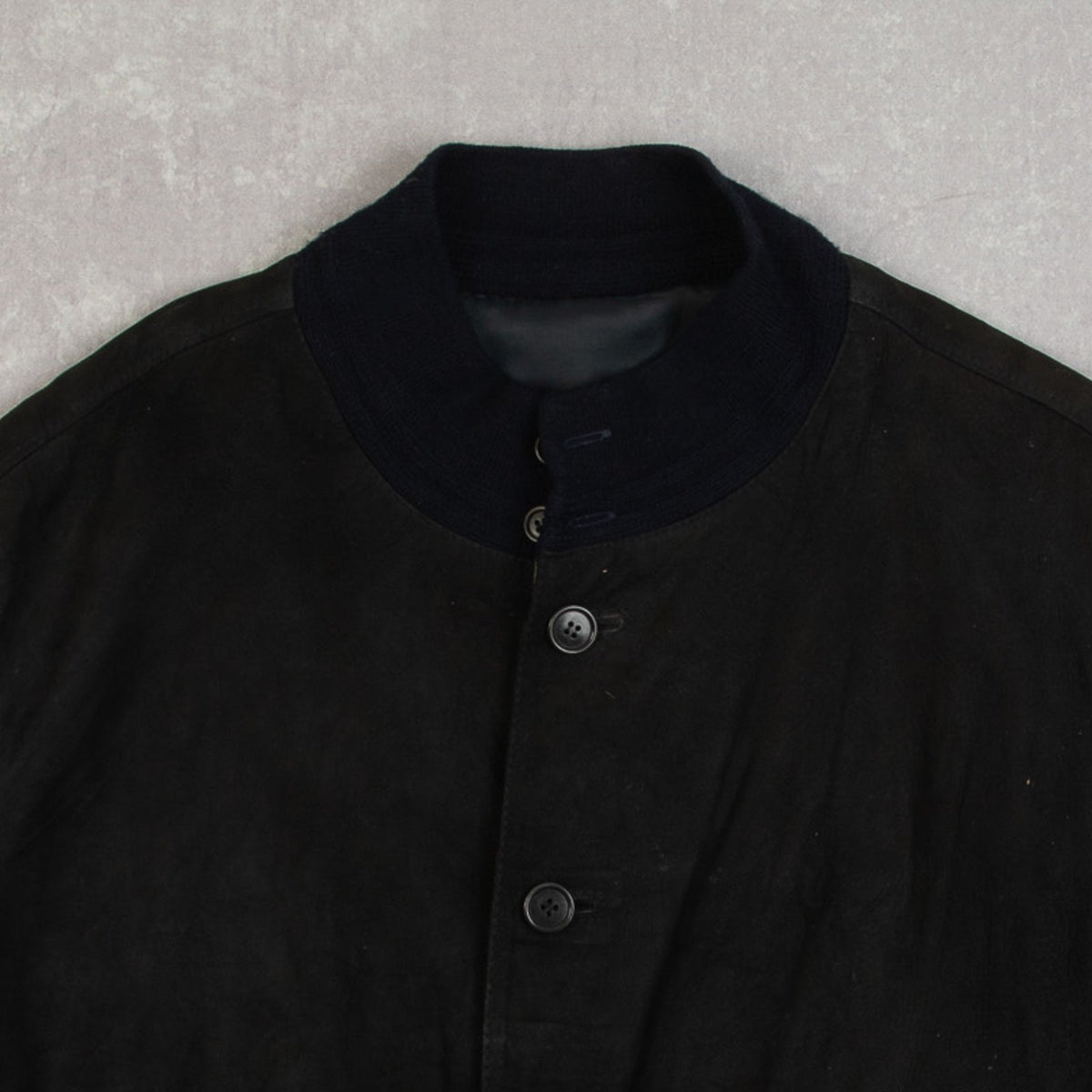 MEN'S VINTAGE 1990S SUEDE BOMBER JACKET - LARGE