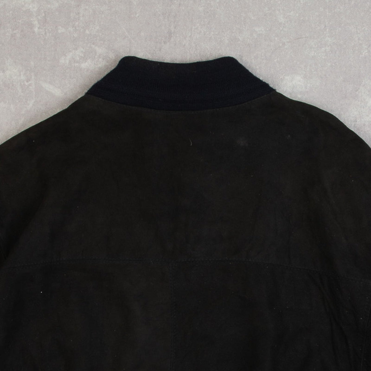 MEN'S VINTAGE 1990S SUEDE BOMBER JACKET - LARGE