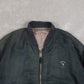 MEN'S VINTAGE 1980S MA1 FLIGHT BOMBER JACKET - LARGE